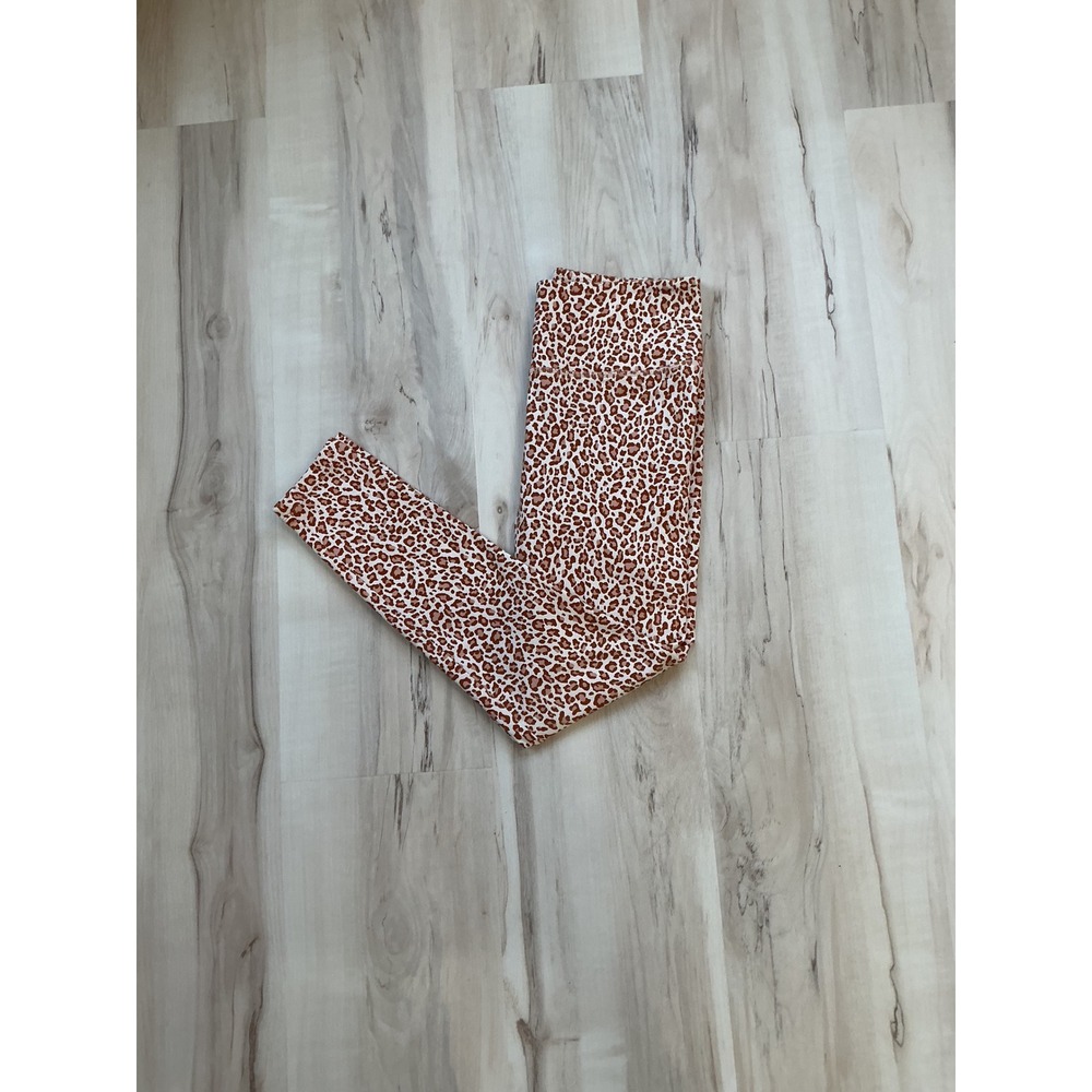 Leopard Print High Waisted Cotton Spandex Leggings Lou and Grey Loft